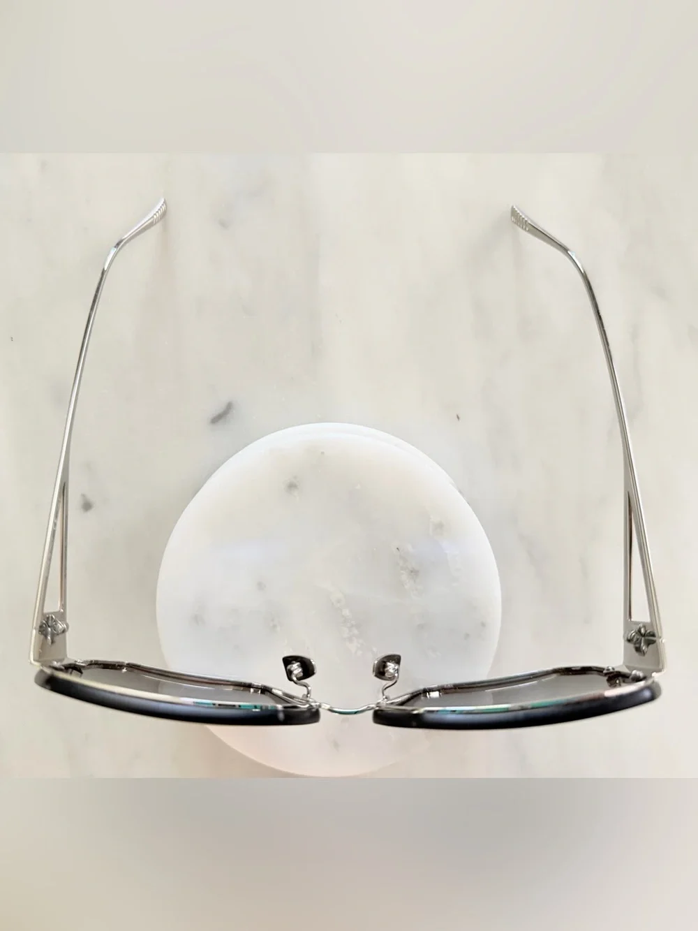 Bottega Veneta Brown Gradient Aviator Sunglasses